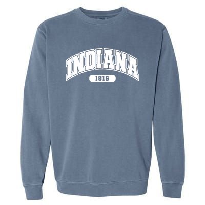 Indiana Collegiate Style 1816 Garment-Dyed Sweatshirt