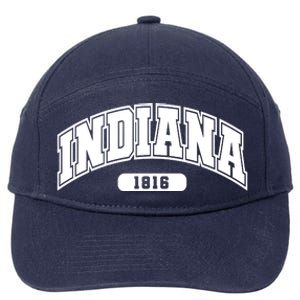 Indiana Collegiate Style 1816 7-Panel Snapback Hat