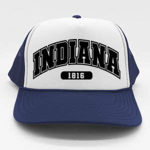 Indiana Collegiate Style 1816 Trucker Hat