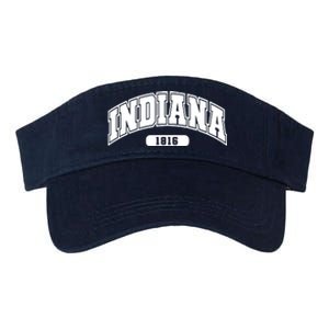 Indiana Collegiate Style 1816 Valucap Bio-Washed Visor