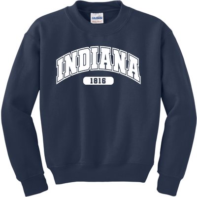 Indiana Collegiate Style 1816 Kids Sweatshirt