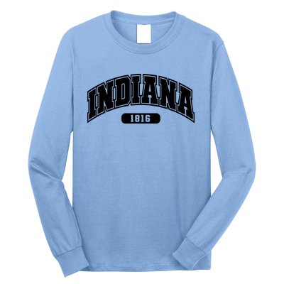 Indiana Collegiate Style 1816 Long Sleeve Shirt