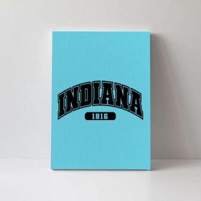 Indiana Collegiate Style 1816 Canvas