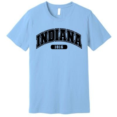 Indiana Collegiate Style 1816 Premium T-Shirt