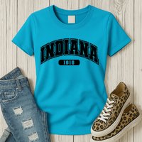 Indiana Collegiate Style 1816 Womens T-Shirt