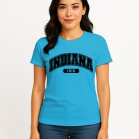 Indiana Collegiate Style 1816 Womens T-Shirt
