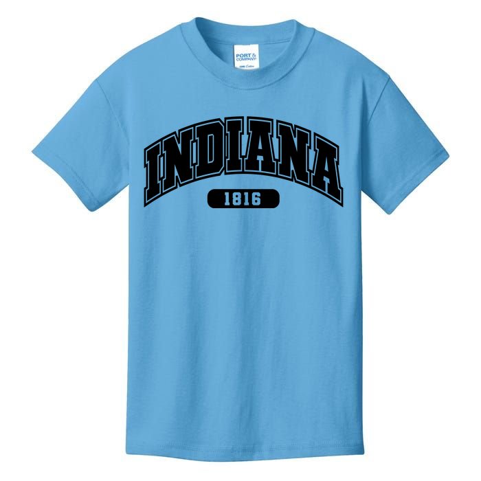 Indiana Collegiate Style 1816 Kids T-Shirt