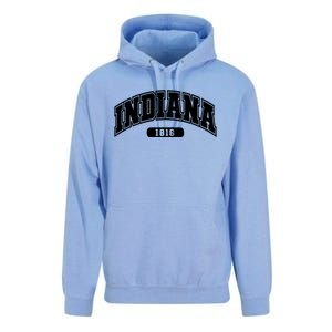 Indiana Collegiate Style 1816 Unisex Surf Hoodie