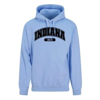 Indiana Collegiate Style 1816 Unisex Surf Hoodie