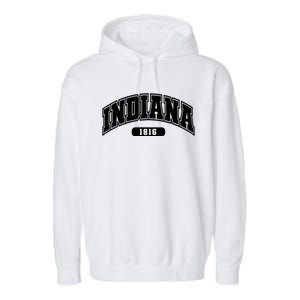 Indiana Collegiate Style 1816 Garment-Dyed Fleece Hoodie