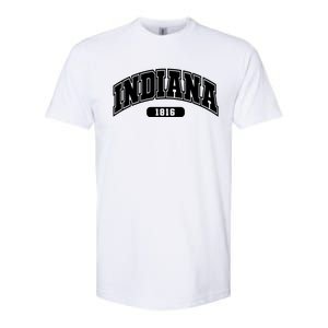 Indiana Collegiate Style 1816 Softstyle CVC T-Shirt