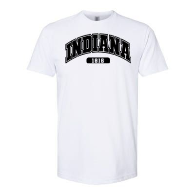 Indiana Collegiate Style 1816 Softstyle® CVC T-Shirt