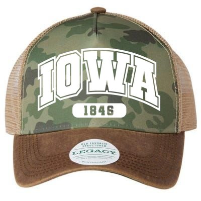 Iowa Collegiate Style 1846 Legacy Tie Dye Trucker Hat
