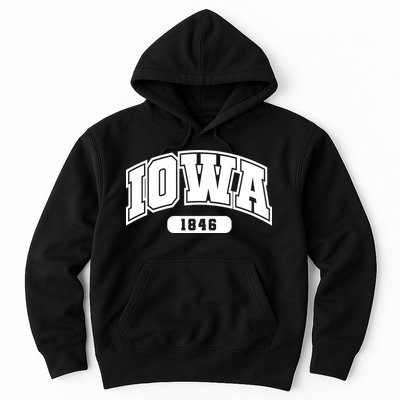 Iowa Collegiate Style 1846 Hoodie