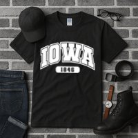 Iowa Collegiate Style 1846 Tall T-Shirt
