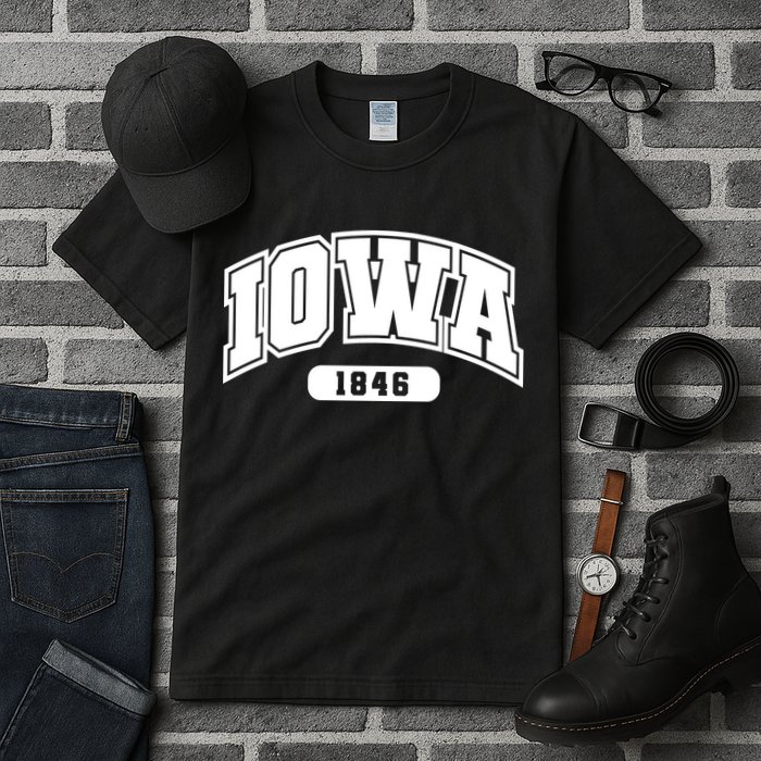 Iowa Collegiate Style 1846 Tall T-Shirt