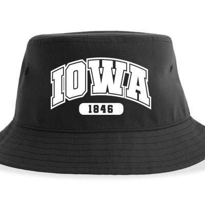 Iowa Collegiate Style 1846 Sustainable Bucket Hat