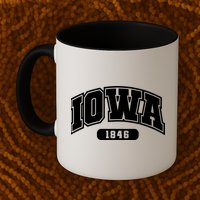 Iowa Collegiate Style 1846 Mug