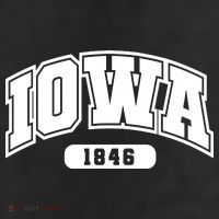 Iowa Collegiate Style 1846 11oz C Handle Ceramic Mug
