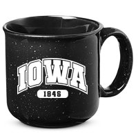 Iowa Collegiate Style 1846 15oz Campfire Ceramic Mug
