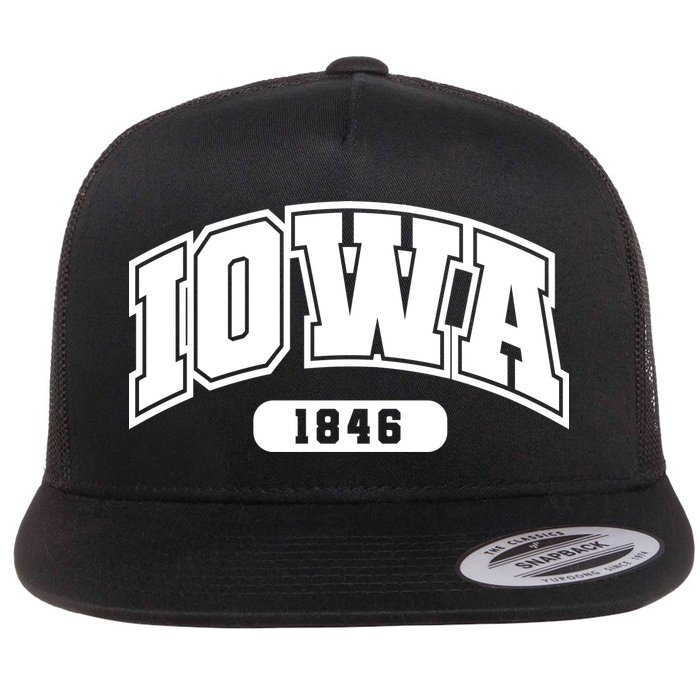 Iowa Collegiate Style 1846 Flatbill Hat