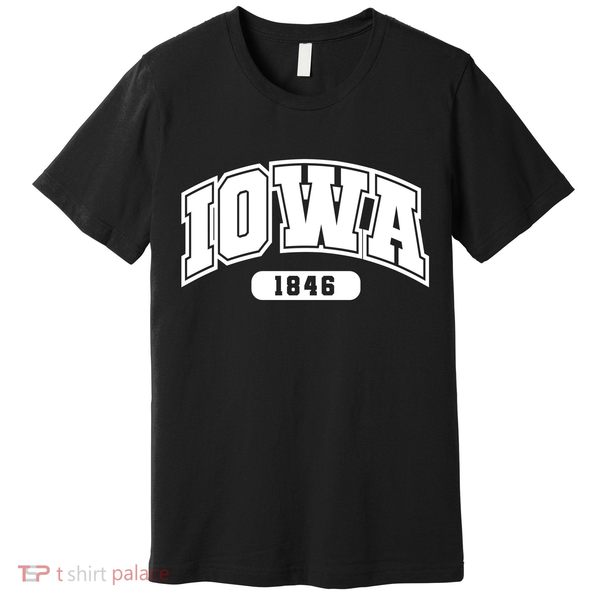 Iowa Collegiate Style 1846 Premium T-Shirt