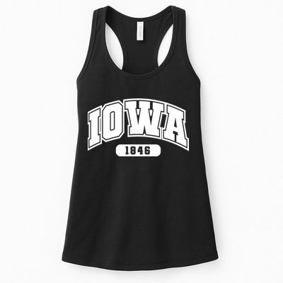 Iowa Collegiate Style 1846 Womens Tank Top