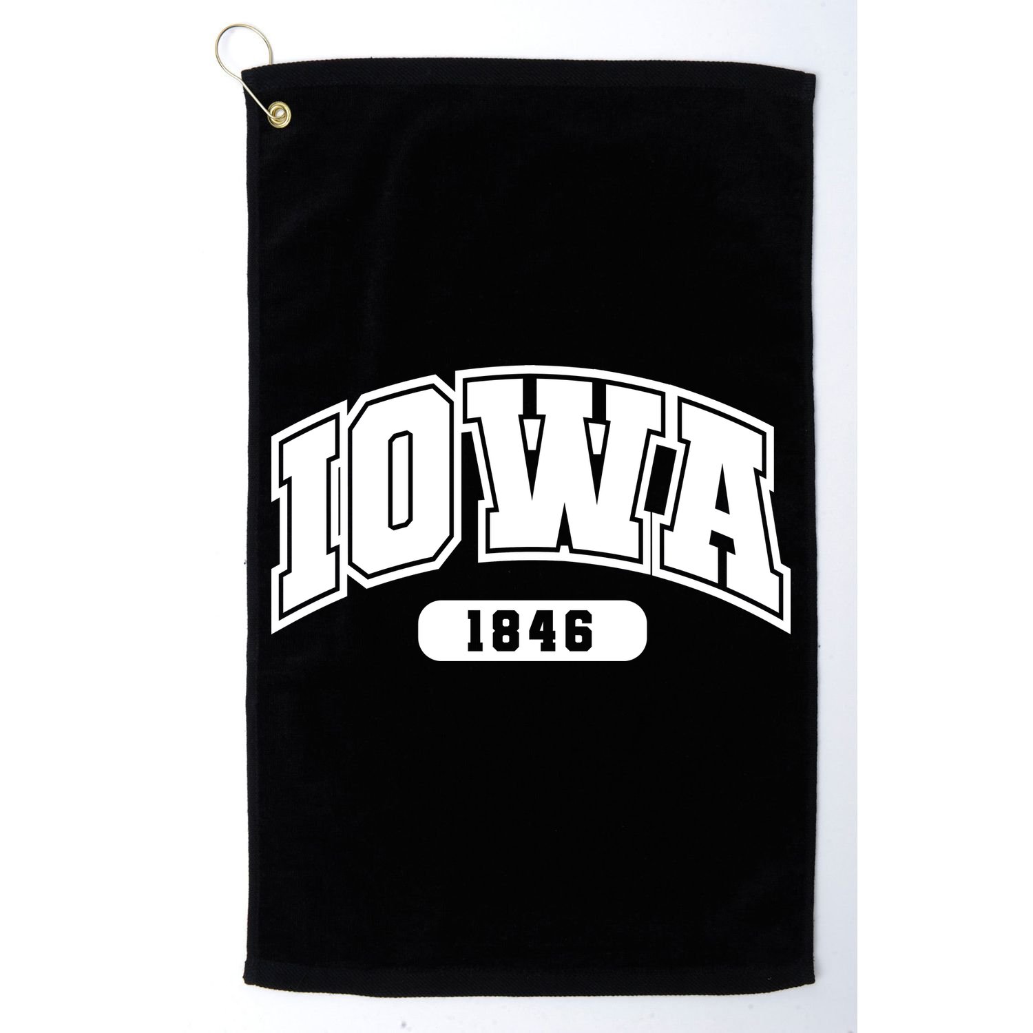 Iowa Collegiate Style 1846 Golf Towel