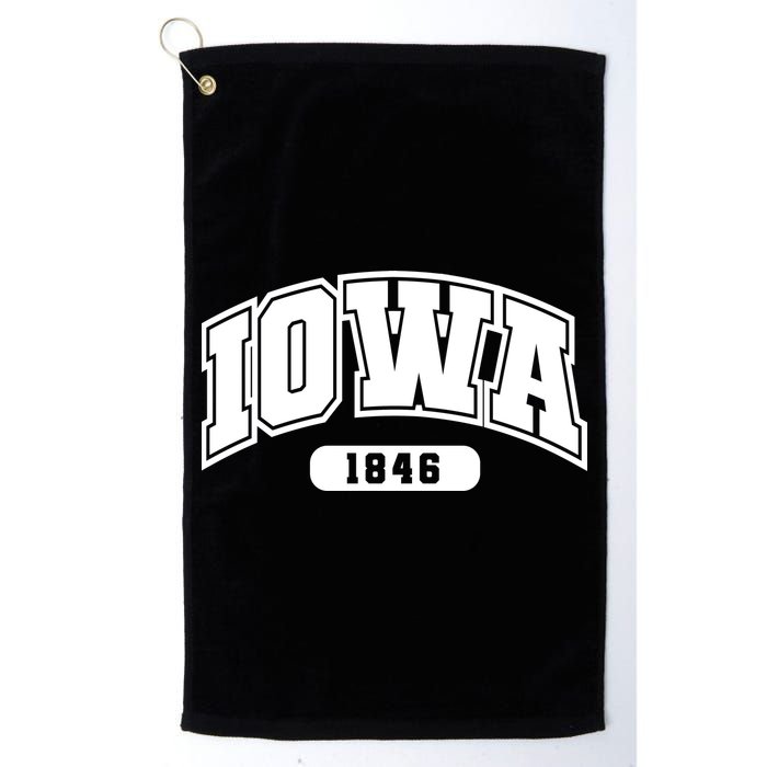 Iowa Collegiate Style 1846 Golf Towel