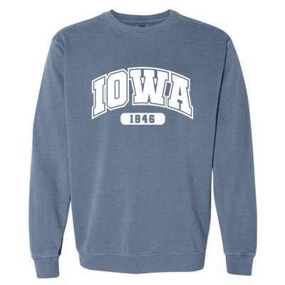 Iowa Collegiate Style 1846 Garment-Dyed Sweatshirt