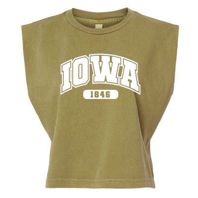 Iowa Collegiate Style 1846 Garment-Dyed Women's Muscle Tee