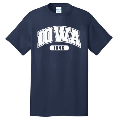 Iowa Collegiate Style 1846 Tall T-Shirt