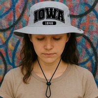 Iowa Collegiate Style 1846 Bucket Hat