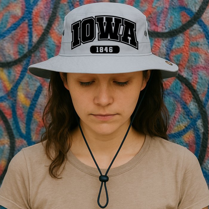 Iowa Collegiate Style 1846 Bucket Hat
