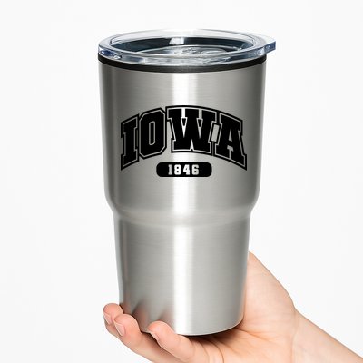 Iowa Collegiate Style 1846 Tumbler