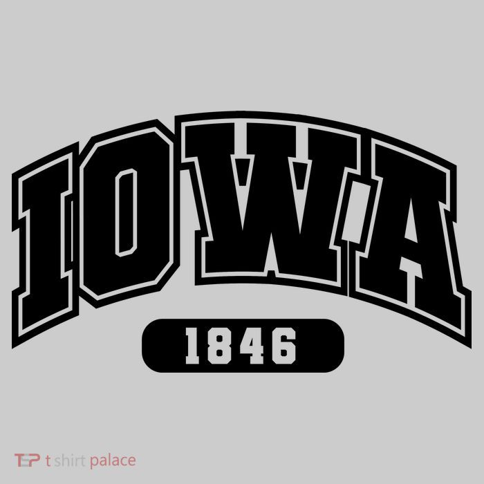 Iowa Collegiate Style 1846 Cooling Performance Long Sleeve Crew