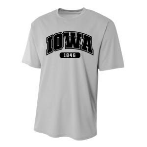 Iowa Collegiate Style 1846 Performance Sprint T-Shirt