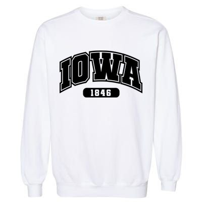 Iowa Collegiate Style 1846 Garment-Dyed Sweatshirt