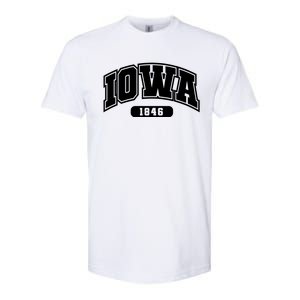 Iowa Collegiate Style 1846 Softstyle CVC T-Shirt