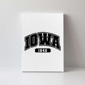 Iowa Collegiate Style 1846 Canvas