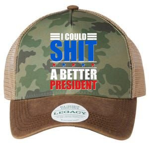 I Could Shit A Better President Legacy Tie Dye Trucker Hat