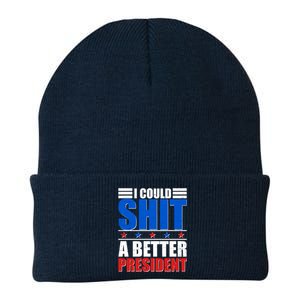 I Could Shit A Better President Knit Cap Winter Beanie