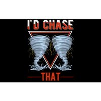 ID Chase That Tornado Storm Chaser Bumper Sticker