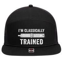 IM Classically Trained Slide Rule Mechanical Analog Gift 7 Panel Mesh Trucker Snapback Hat