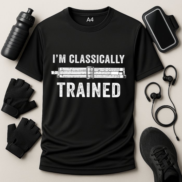 IM Classically Trained Slide Rule Mechanical Analog Gift Performance Shirt