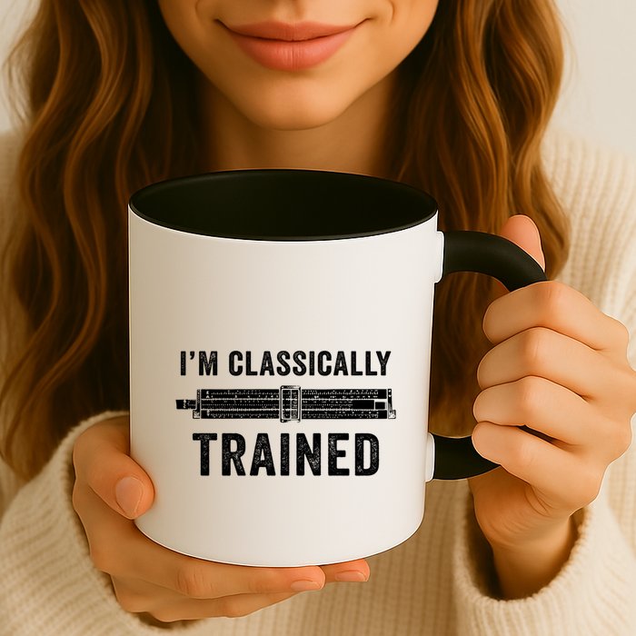 IM Classically Trained Slide Rule Mechanical Analog Gift Mug