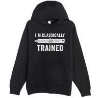 IM Classically Trained Slide Rule Mechanical Analog Gift Premium Pullover Hoodie