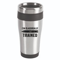IM Classically Trained Slide Rule Mechanical Analog Gift 16oz Travel Tumbler