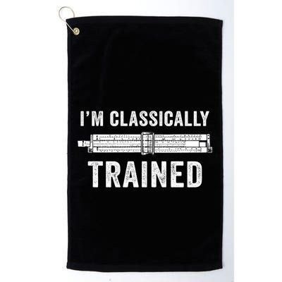 IM Classically Trained Slide Rule Mechanical Analog Gift Golf Towel