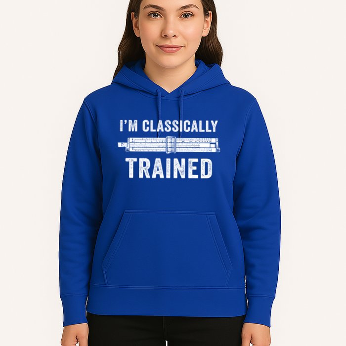 IM Classically Trained Slide Rule Mechanical Analog Gift Hoodie
